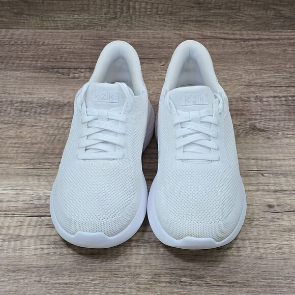 Kizik Athens Men's 6 Women's 7.5 Wide White Hands Free Shoes (I3FC DATHWT01-2E) - Picture 2 of 10